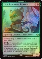 Magic the Gathering - Foundations - Loot, Exuberant Explorer (Prerelease FOIL)