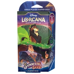 Disney Lorcana - Shimmering Skies - Starter Deck - Emerald & Steel