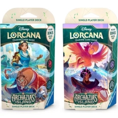 Disney Lorcana - Archazia's Island - Starter Deck Set (2 Decks)