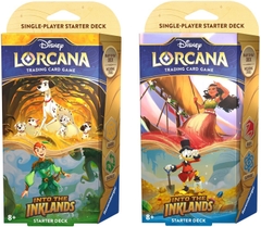 Disney Lorcana - Into the Inklands - Starter Deck Set (2 Decks)