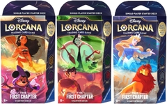 Disney Lorcana - The First Chapter - Starter Deck Set (3 Decks)