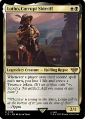 Magic the Gathering - The Lord of the Rings: Tales of Middle-earth - Lotho, Corrupt Shirriff