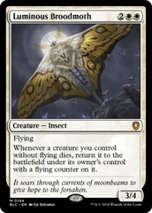Magic the Gathering - Bloomburrow: Commander - Luminous Broodmoth