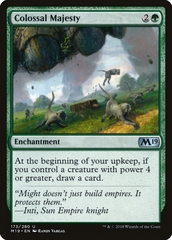 Magic the Gathering - Core Set 2019 - Colossal Majesty