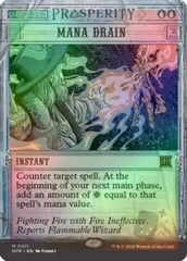 Magic the Gathering - Outlaws of Thunder Junction Breaking News - Mana Drain FOIL