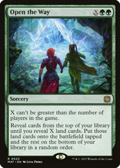 Magic the Gathering  - March of the Machine: The Aftermath - Open the Way