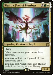 Magic the Gathering - March of the Machine: The Aftermath - Sigarda, Font of Blessings