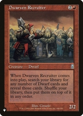 Magic the Gathering - Mystery Booster/The List - Dwarven Recruiter