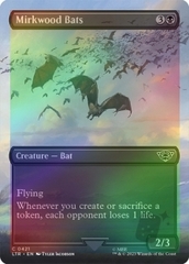 Magic the Gathering - The Lord of the Rings: Tales of Middle-earth - Mirkwood Bats (Borderless) FOIL