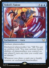 Magic the Gathering - March of the Machine Commander - Teferi's Talent