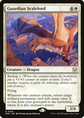 Magic the Gathering - March of the Machine Commander - Guardian Scalelord