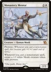 Magic the Gathering - March of the Machine - Monastery Mentor