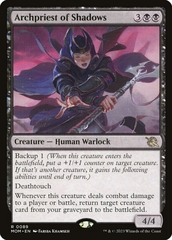 Magic the Gathering - March of the Machine - Archpriest of Shadows