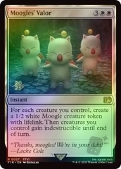 Magic the Gathering - Final Fantasy - Moogles' Valor (Prerelease FOIL)