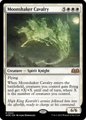 Magic the Gathering - Wilds of Eldraine - Moonshaker Cavalry