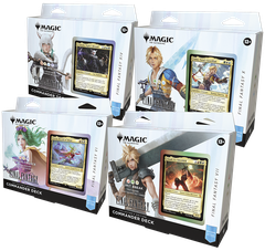 Magic the Gathering - Final Fantasy - Commander Deck Collector’s Edition Set (4 Deck)