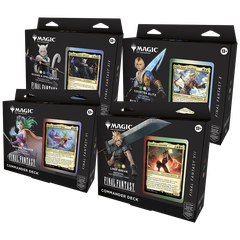 [Restock] Magic the Gathering - Final Fantasy - Commander Deck Set (4 Deck)