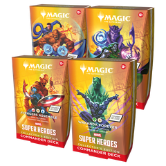 [Pre-Order] Magic: The Gathering - Marvel Super Heroes - Commander Deck Collector’s Edition Set (4 Deck)