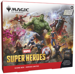 [Pre-Order] Magic: The Gathering - Marvel Super Heroes - Scene Box: Heroes United