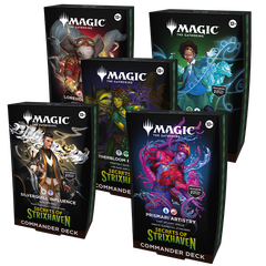 [Pre-Order] Magic: The Gathering - Secrets of Strixhaven - Commander Deck Set (5 Deck)
