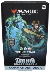 Magic: The Gathering - Tarkir: Dragonstorm - Commander Deck - Temur Roar (Green, Blue, Red)