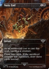 Magic the Gathering - The Lord of the Rings: Tales of Middle-earth - Nasty End (Borderless)