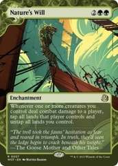Magic the Gathering - Wilds of Eldraine Enchanting Tales - Nature's Will