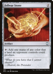 Magic the Gathering - Streets of New Capenna Commander  - Fellwar Stone