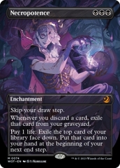 Magic the Gathering - Wilds of Eldraine Enchanting Tales - Necropotence (Anime)