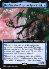 Magic the Gathering - Kamigawa: Neon Dynasty - Jin-Gitaxias, Progress Tyrant (Extended Art)