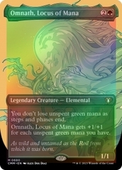 Magic the Gathering - Commander Masters - Omnath, Locus of Mana (Borderless) FOIL