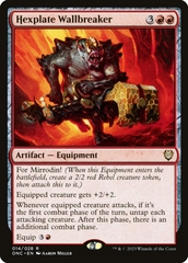 Magic the Gathering  - Phyrexia: All Will Be One Commander Decks - Hexplate Wallbreaker