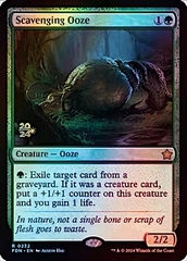 Magic the Gathering - Foundations - Scavenging Ooze (Prerelease FOIL)