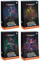 Magic: The Gathering - Outlaws of Thunder Junction - Commander Deck Set (4 Decks)