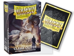 Bọc bài Dragon Shield Sleeve - Clear - Matte Outer Standard Size 100