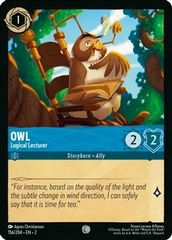 Disney Lorcana - Rise of the Floodborn - Owl - Logical Lecturer