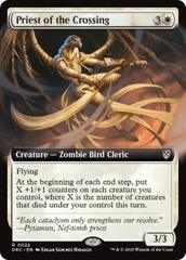 Magic the Gathering - Aetherdrift Commander - Priest of the Crossing (Extended Art)