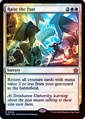 Magic the Gathering - Foundations - Raise the Past (Prerelease FOIL)