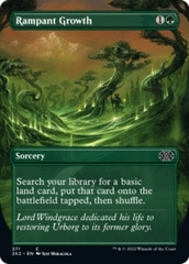 Magic the Gathering - Double Masters 2022 - Rampant Growth (Borderless)