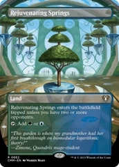 Magic the Gathering - Commander Masters - Rejuvenating Springs (Borderless)
