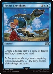 Magic the Gathering - Final Fantasy - Relm's Sketching
