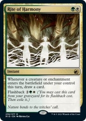 Magic the Gathering - Innistrad: Midnight Hunt - Rite of Harmony