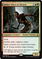 Magic: The Gathering - Amonkhet - Samut, Voice of Dissent (205)