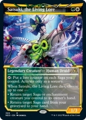 Magic the Gathering - Kamigawa: Neon Dynasty - Satsuki, the Living Lore (Showcase)
