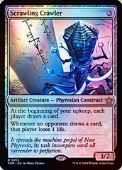 Magic the Gathering - Foundations - Scrawling Crawler (Prerelease FOIL)