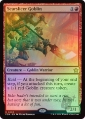 Magic the Gathering - Foundations - Searslicer Goblin (Prerelease FOIL)