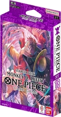 One Piece Card Game - Starter Deck - Monkey D. Luffy (ST-18) PURPLE