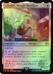 Magic the Gathering - Final Fantasy - Stiltzkin, Moogle Merchant (Prerelease FOIL)