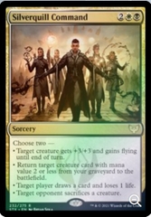 Magic the Gathering - Strixhaven: School of Mages - Silverquill Command - Foil