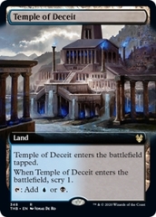 Magic the Gathering - Theros Beyond Death - Temple of Deceit (Extended Art)
